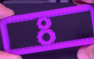 3D Printed Gear Rail Fidget Toy