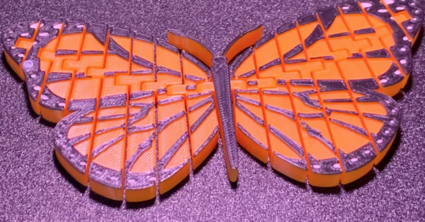 Articulating Monarch Butterfly