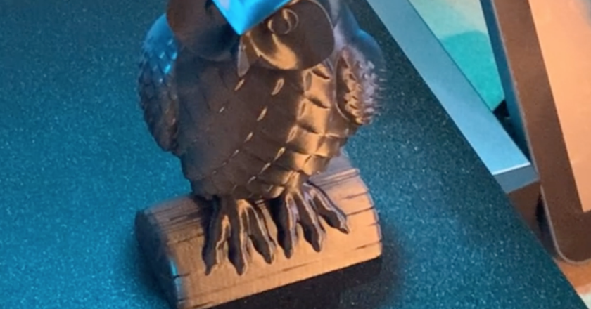 Owl statue