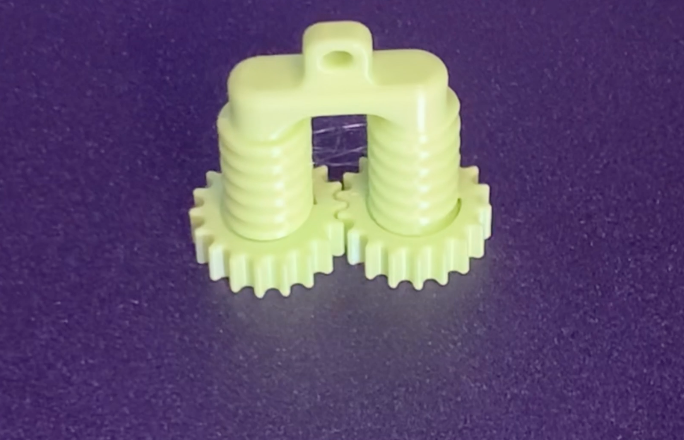 Fidget Gear Print In Place