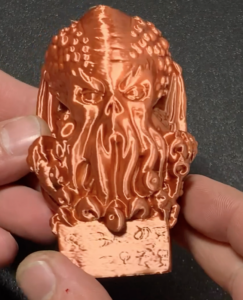 3D Printed Cthulhu Figurine