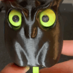 3D Printed Magic Owl – Wall Key Holder